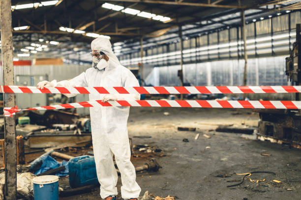 Professional Unattended Death Cleanup technician working in Lansdowne, VA